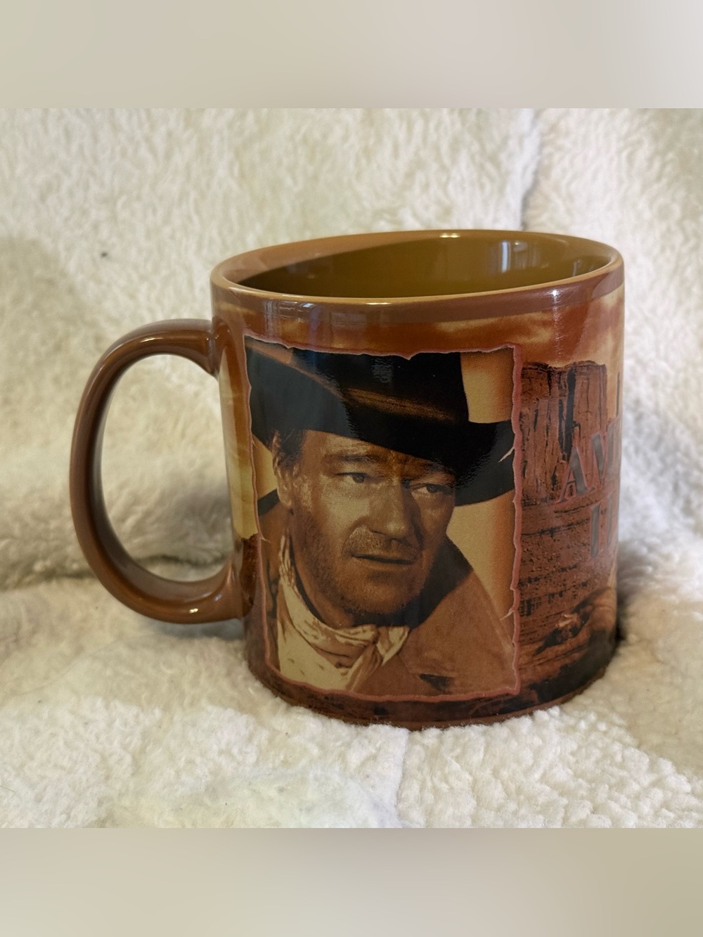 2005 Vandor John Wayne "Courage" Jumbo 20 oz Ceramic Mug